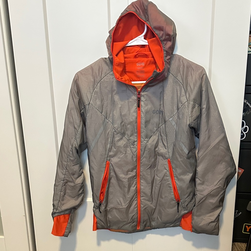 Women’s Gray and Orange Gore Jacket